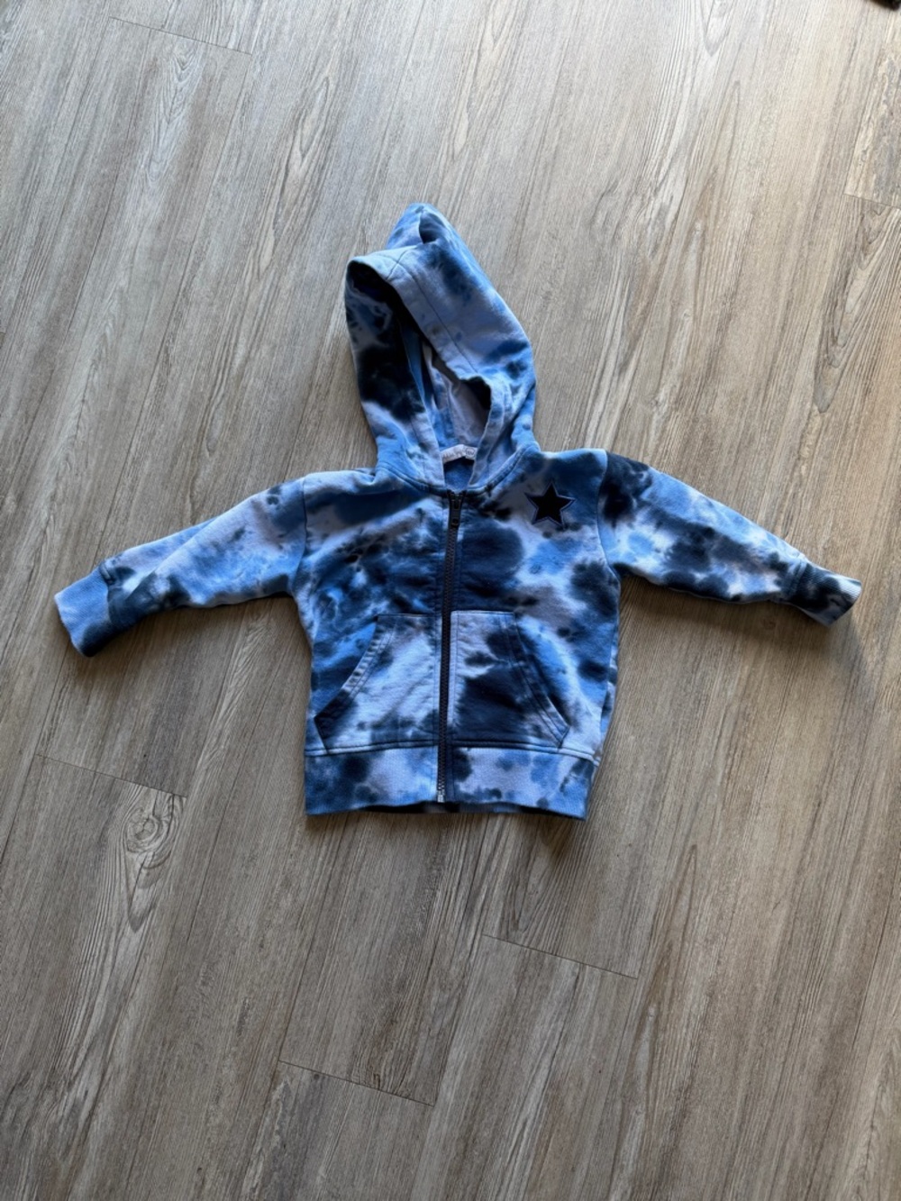 Little Mish Tie Dye Hopdie w/star